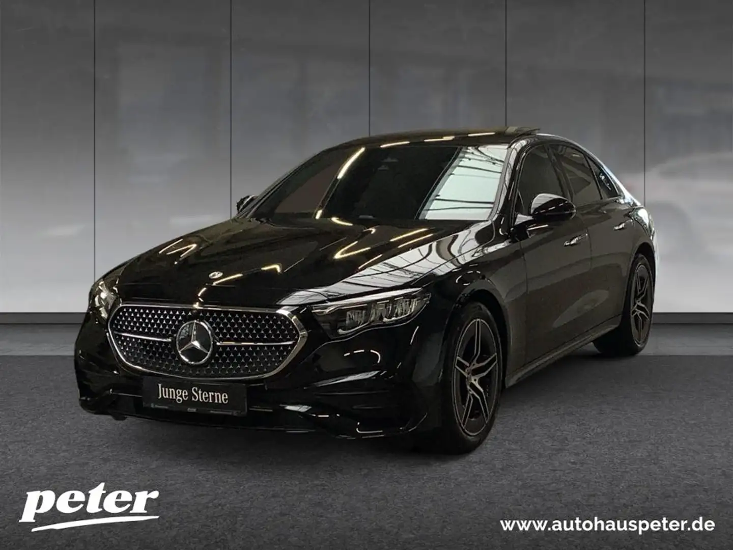 Mercedes-Benz E 200 AMG/Night/Advanced/19"/LED/Panorama-SD/ Schwarz - 1