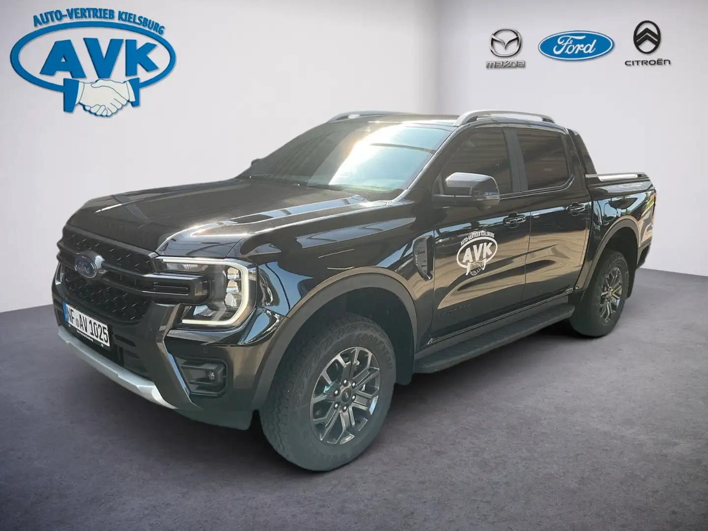 Ford Ranger Wildtrak e-4WD Doppelkabine AHK Rollo Schwarz - 2
