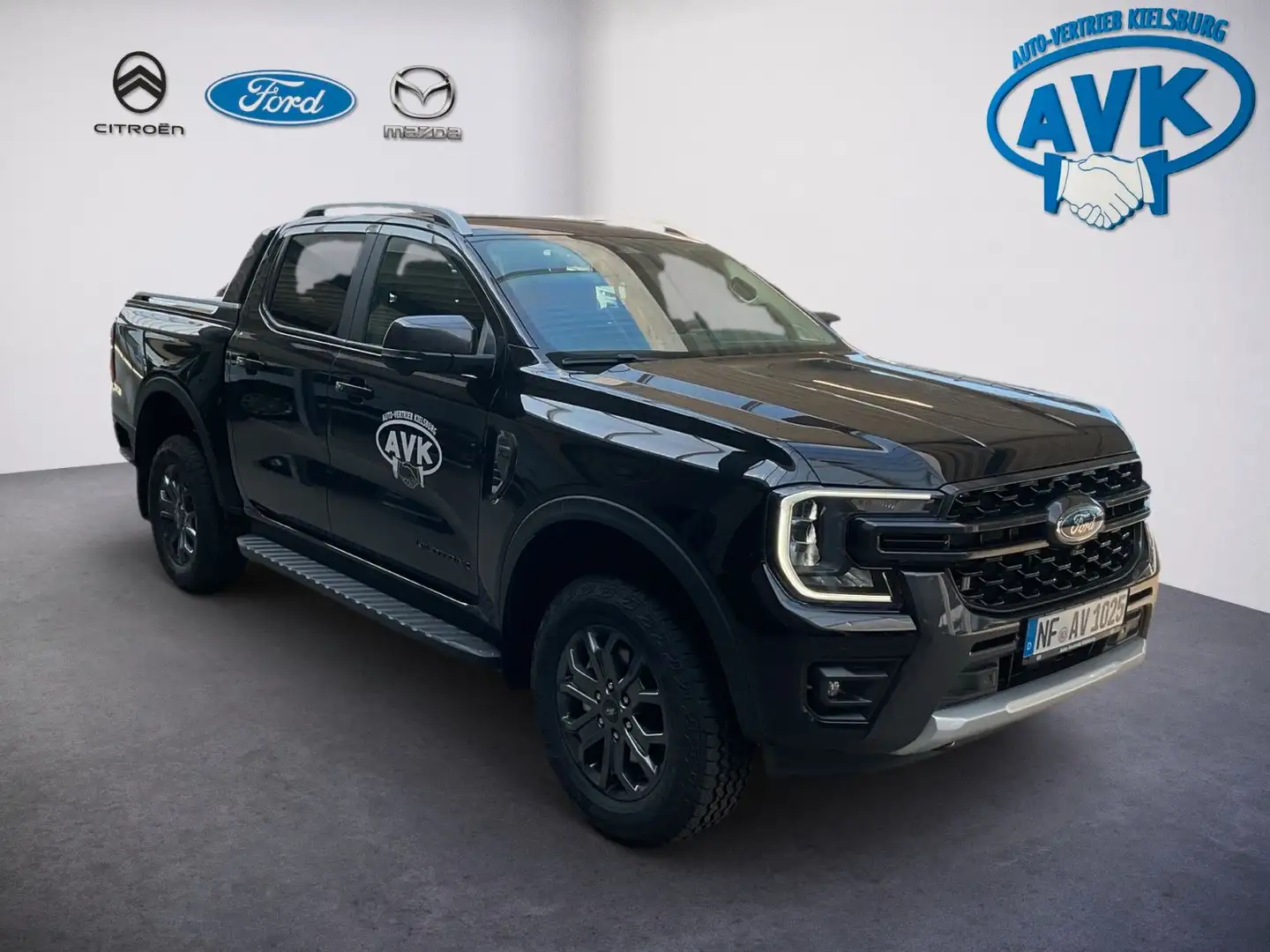 Ford Ranger Wildtrak e-4WD Doppelkabine AHK Rollo Schwarz - 1
