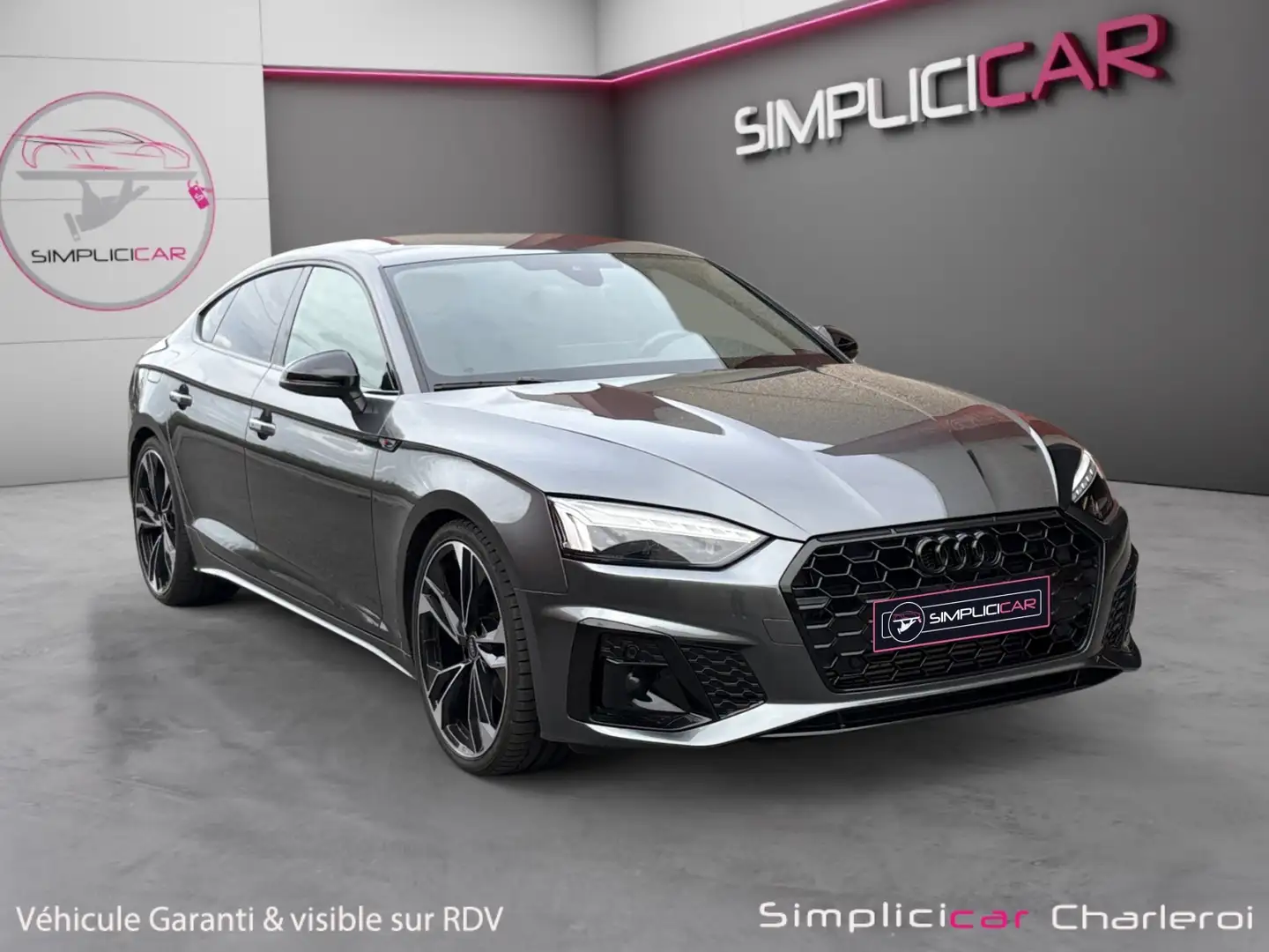 Audi A5 *GARANTIE 12 MOIS* Edition Competition S tronic Gris - 1