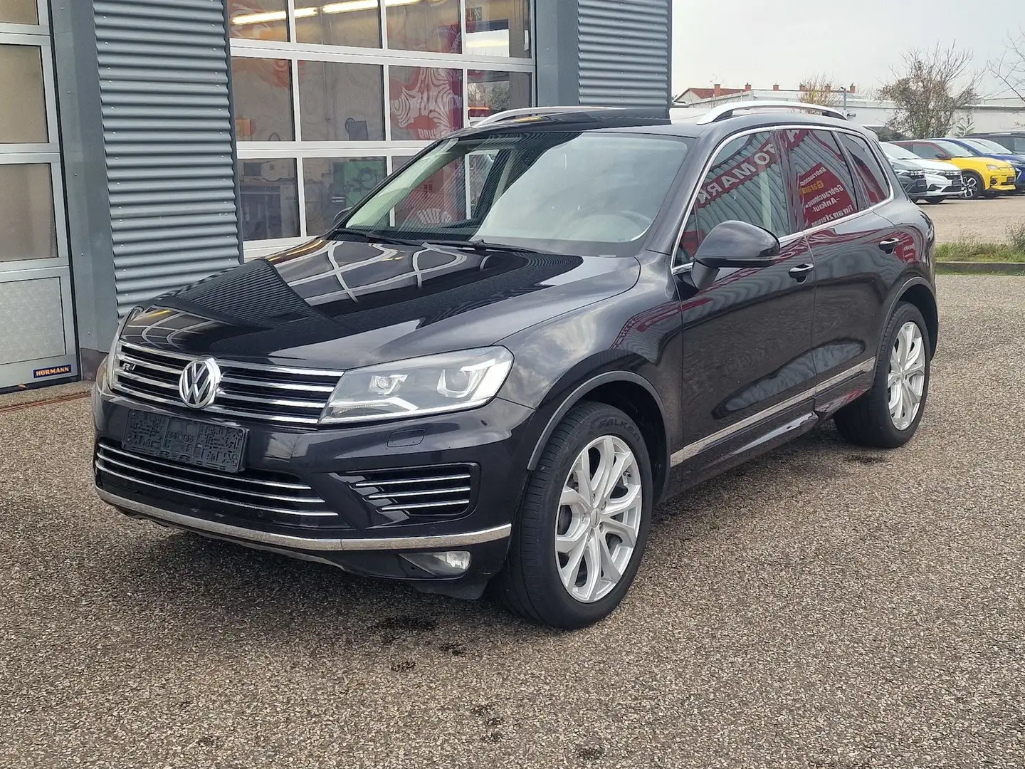 Volkswagen Touareg V6 TDI R-Line NAVI Luftfederung AHK Nero - 1