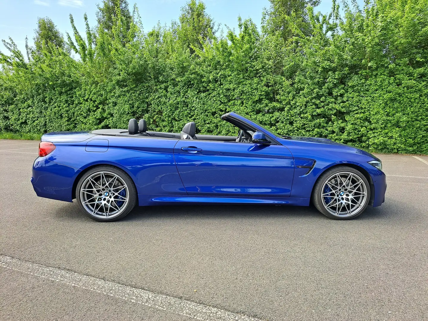 BMW M4 BMW M4 Cabrio DKG Competition LCI Bleu - 1