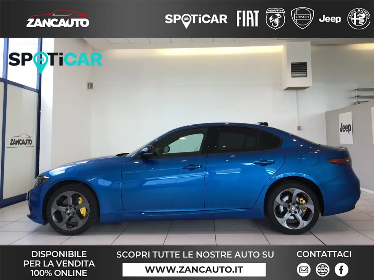 Alfa Romeo Giulia Giulia 2.0 Turbo 280 CV AT8 AWD Q4 Sprint MY24 Azul - 1