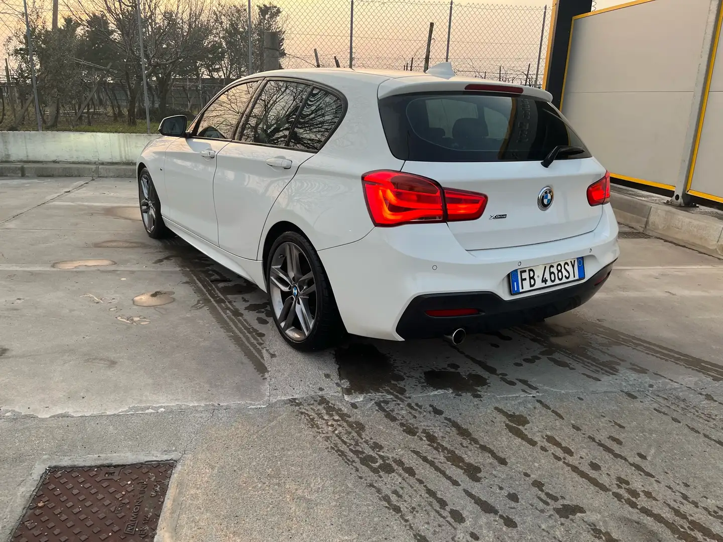 BMW 118 118d 5p xdrive Msport Bianco - 2