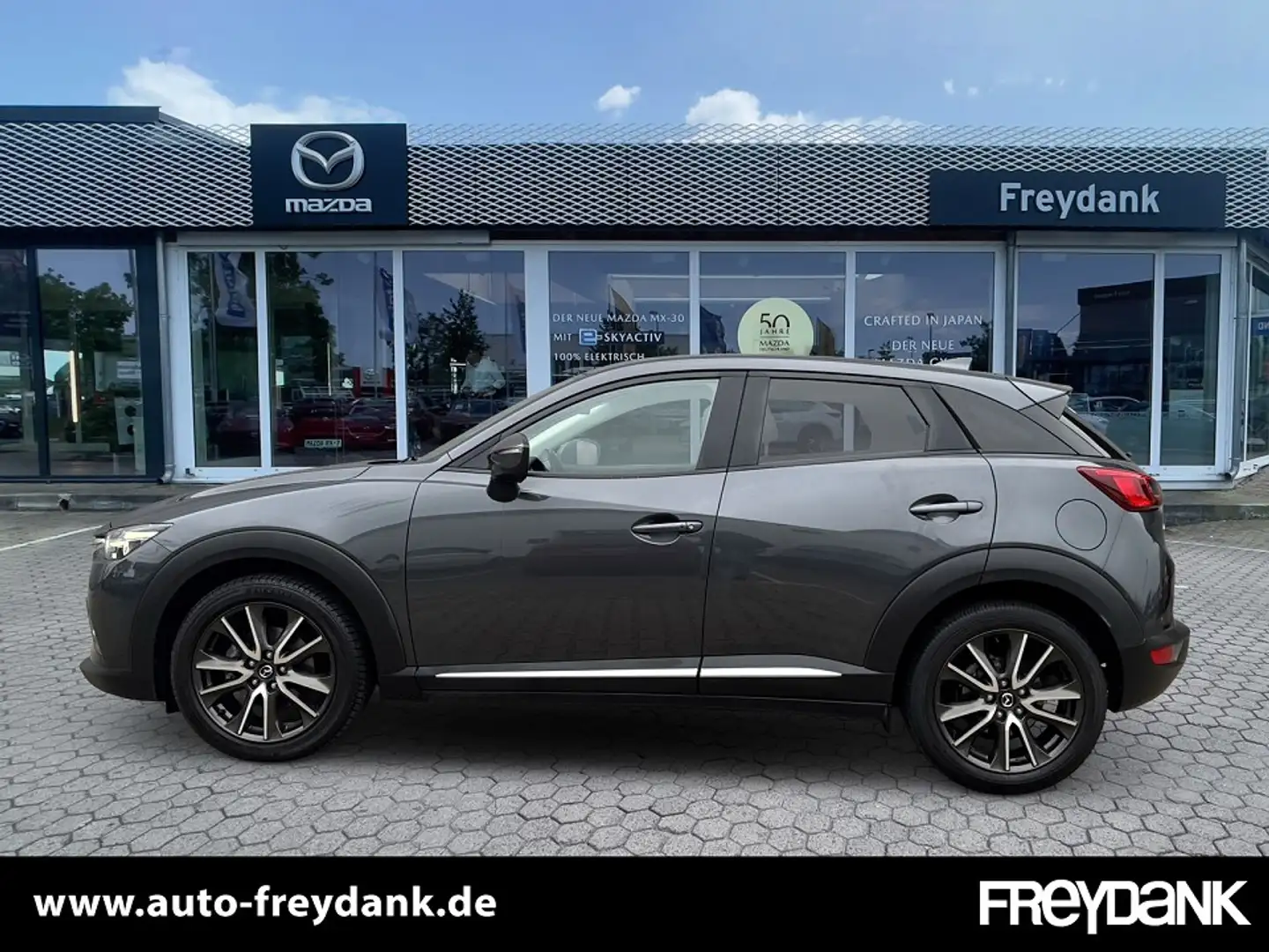 Mazda CX-3 SKYACTIV-G 120 SPORTSLINE NAVI Grijs - 2
