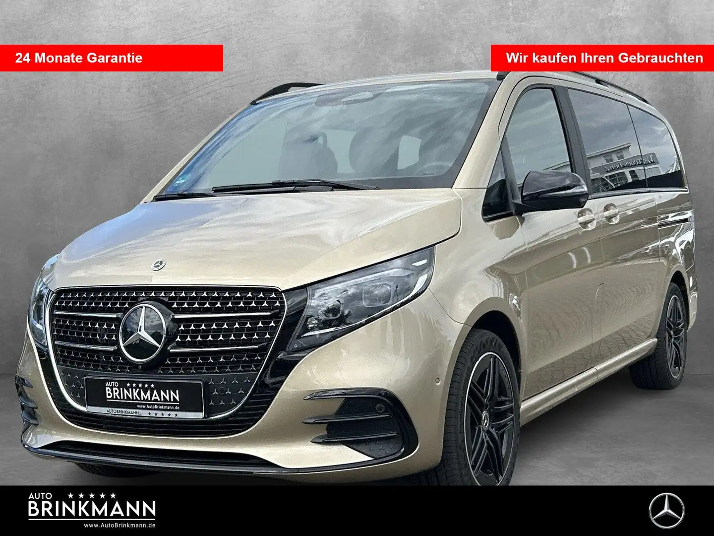 Mercedes-Benz V 300 V 300 d 4MATIC AVANTGARDE Lang AMG Line/SHZ Basic Goud - 1
