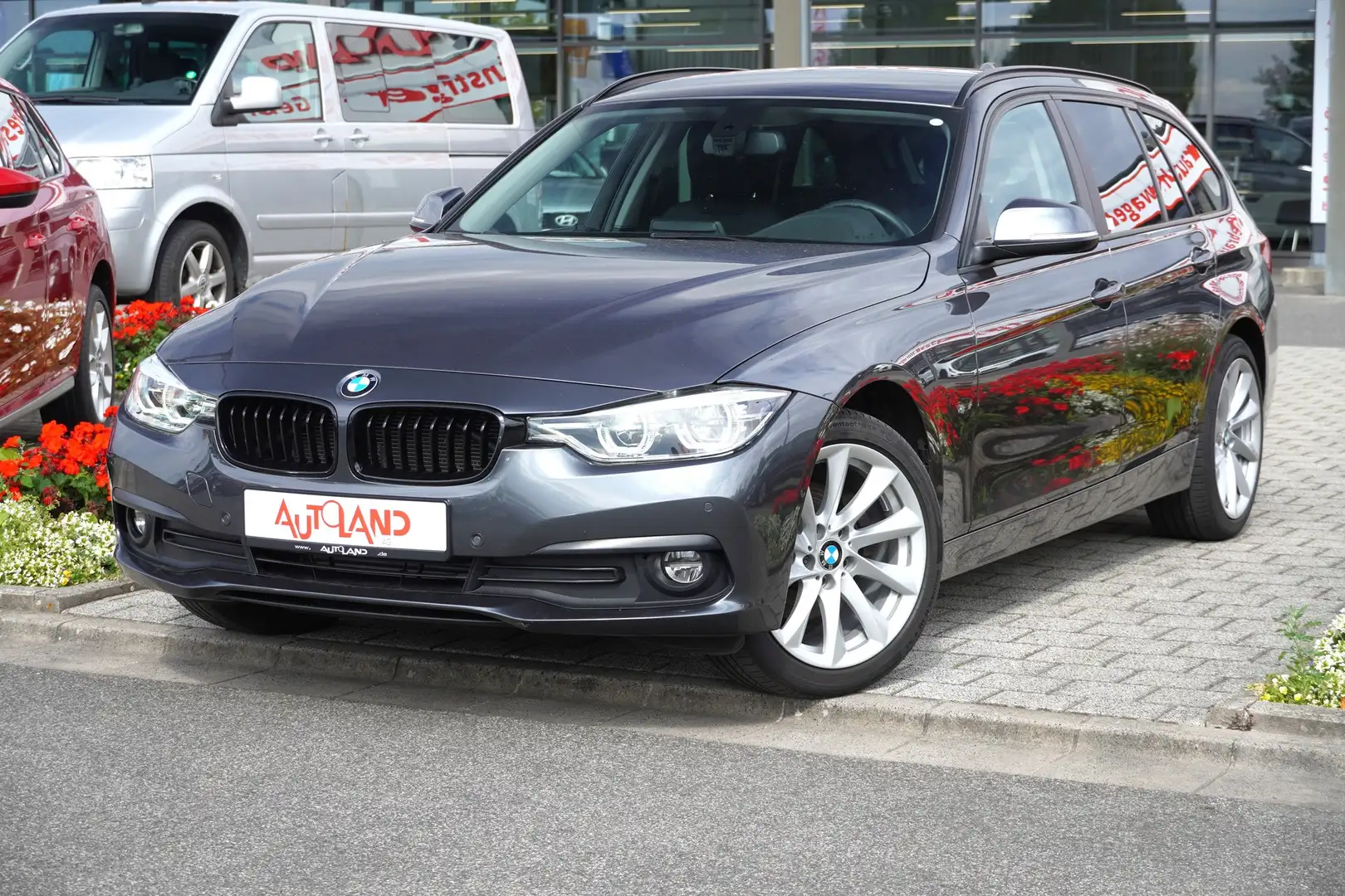 BMW 320 320d xDrive Advantage LED Navi Head-Up Totwinkel Gris - 2