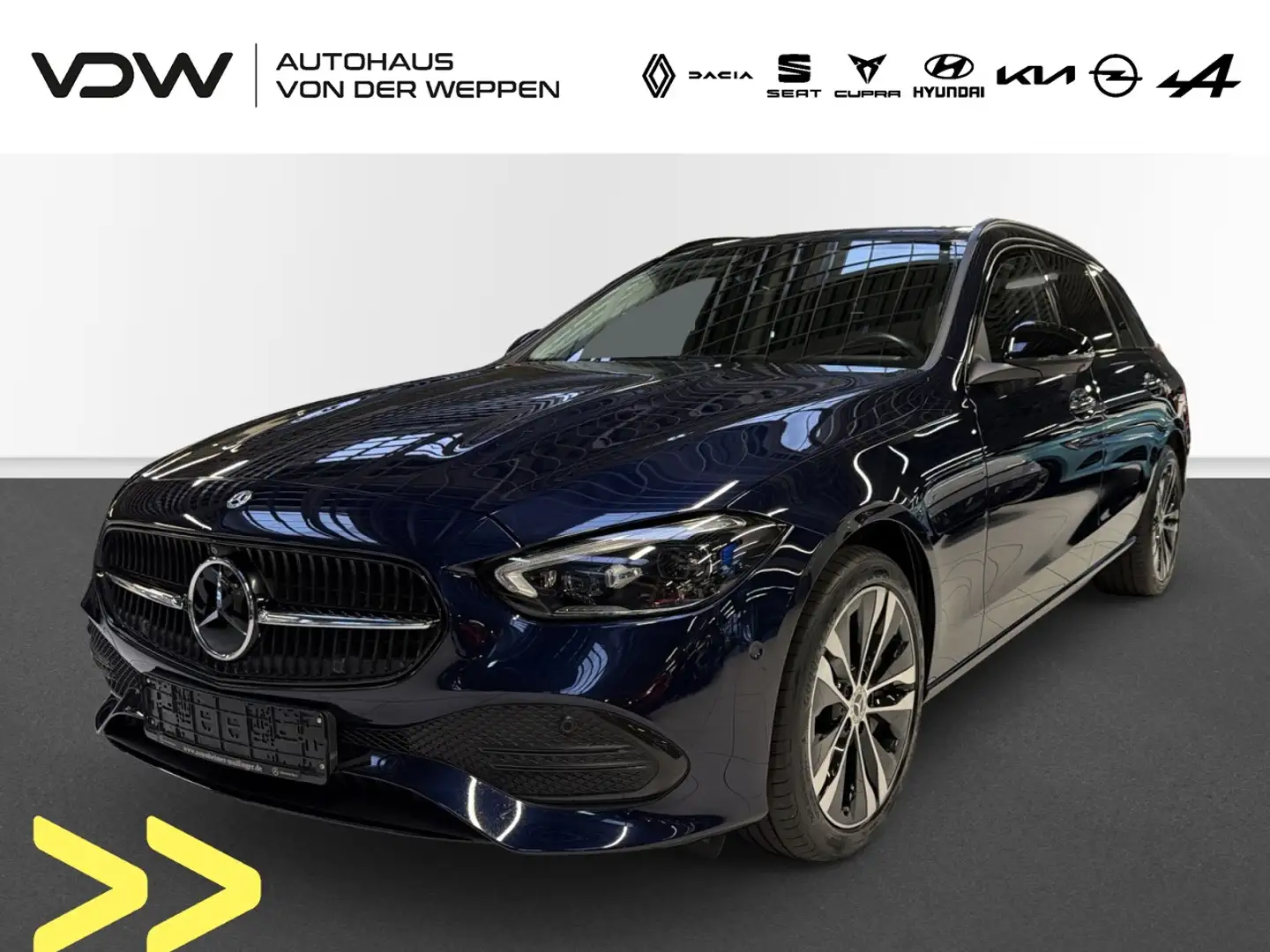 Mercedes-Benz C T-Modell C 300 T e Avantgarde AHK Klima Navi Bleu - 1