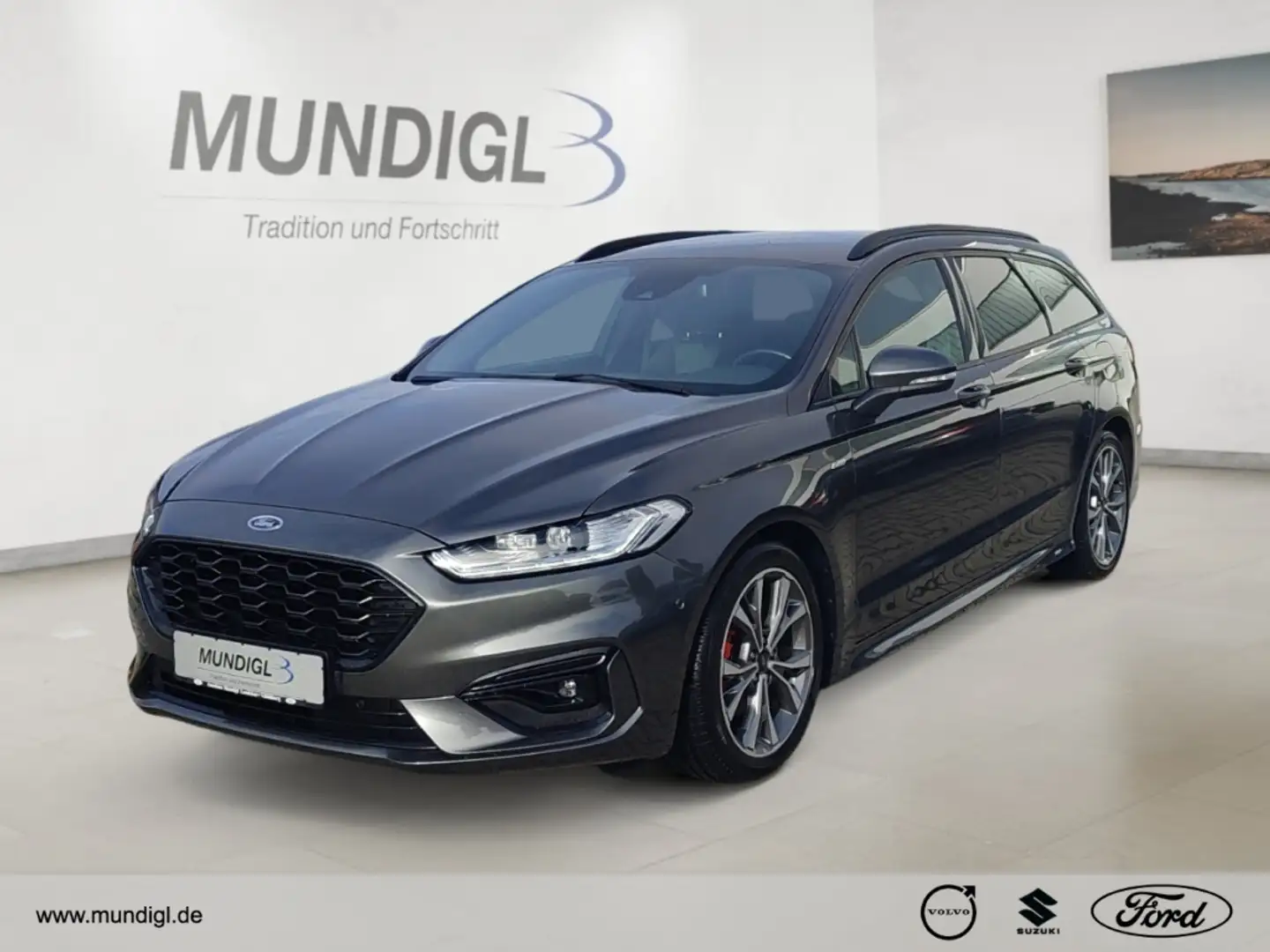 Ford Mondeo Turnier Hybrid ST-Line Navi Leder Memory Sitze Dyn Grau - 1