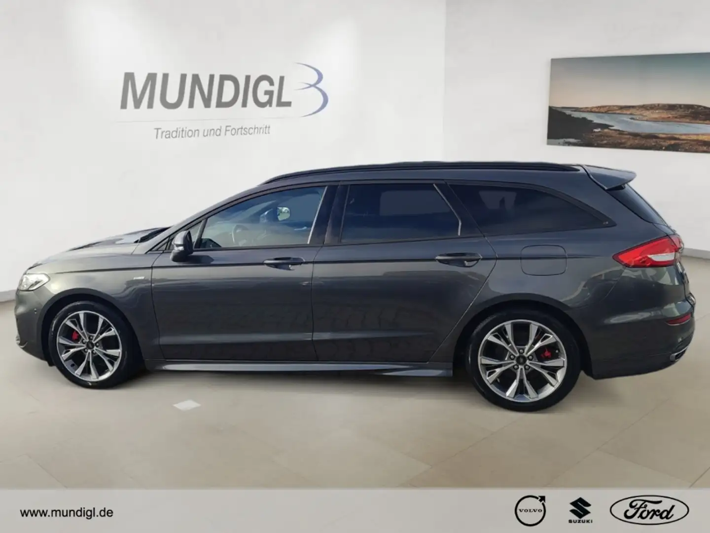 Ford Mondeo Turnier Hybrid ST-Line Navi Leder Memory Sitze Dyn Grau - 2