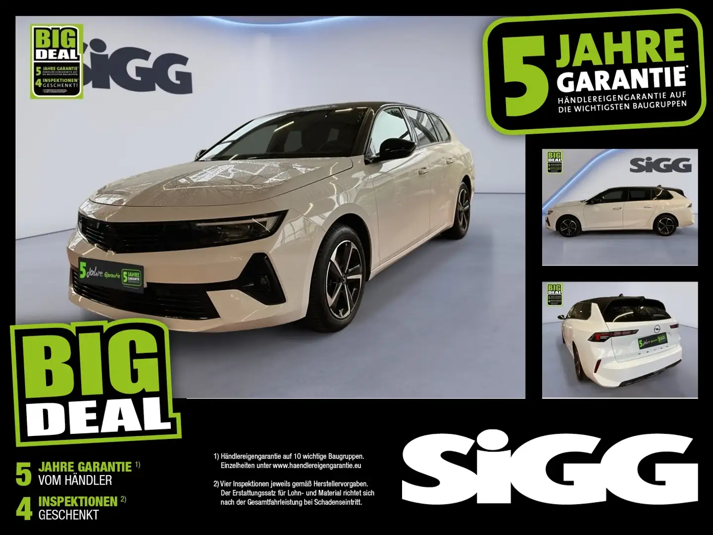 Opel Astra L Sports Tourer 1.2 Turbo GS 360Grad Kamera Weiß - 1