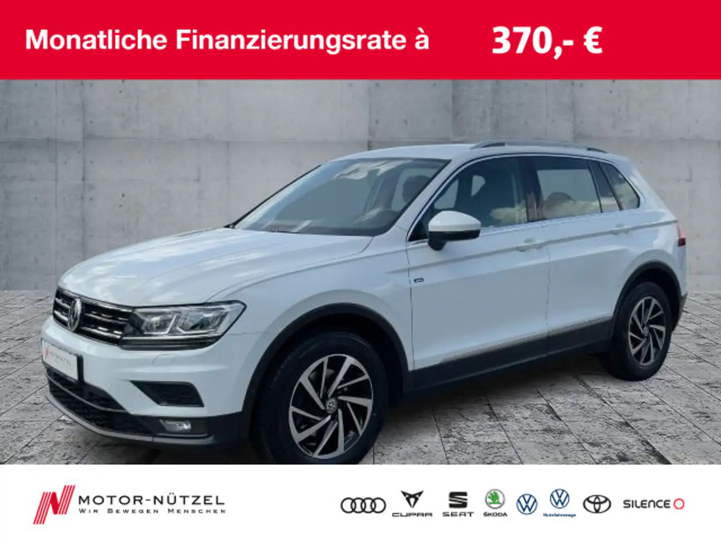 Volkswagen Tiguan 1.5 TSI JOIN LED+NAVI+ACC+2xPDC+APP+AHK Blanco - 1