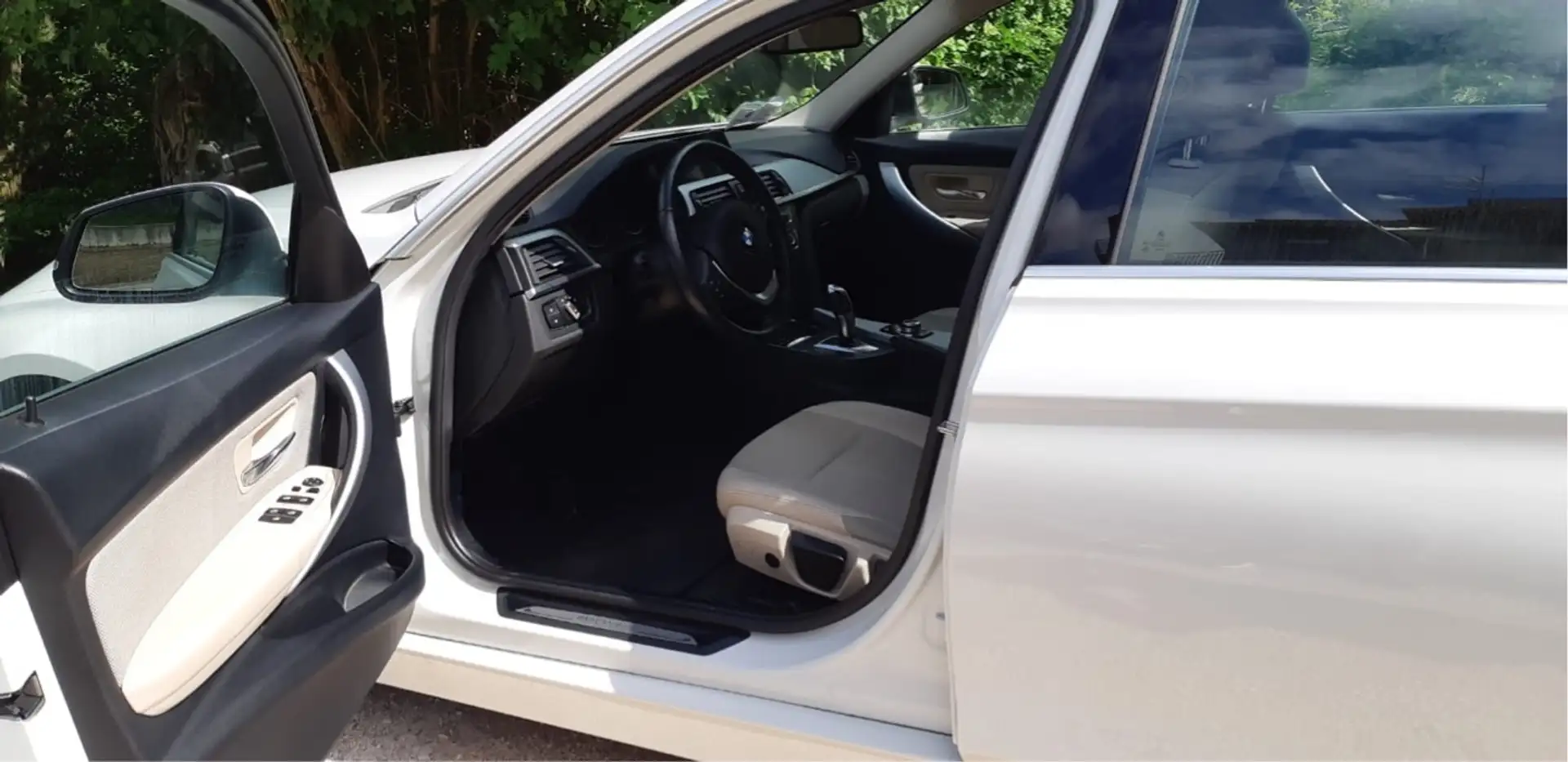 BMW 316 Serie 3 F31 2012 Touring 316d Touring Modern Bianco - 1