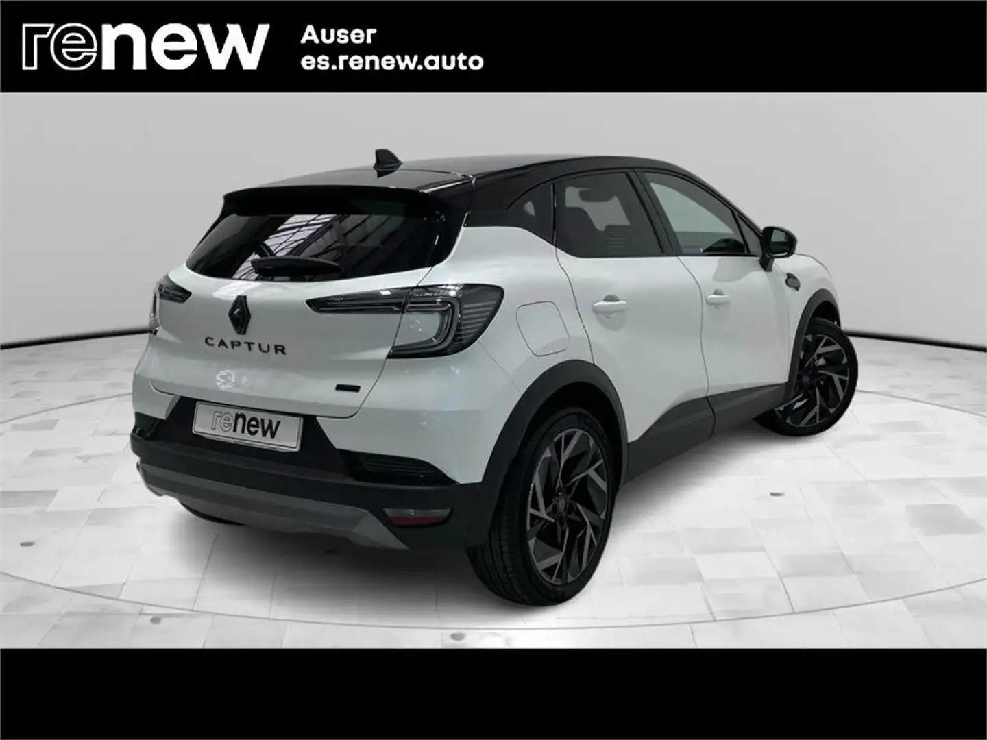 Renault Captur E-TECH Híbrido esprit Alpine 105kW Blanco - 2