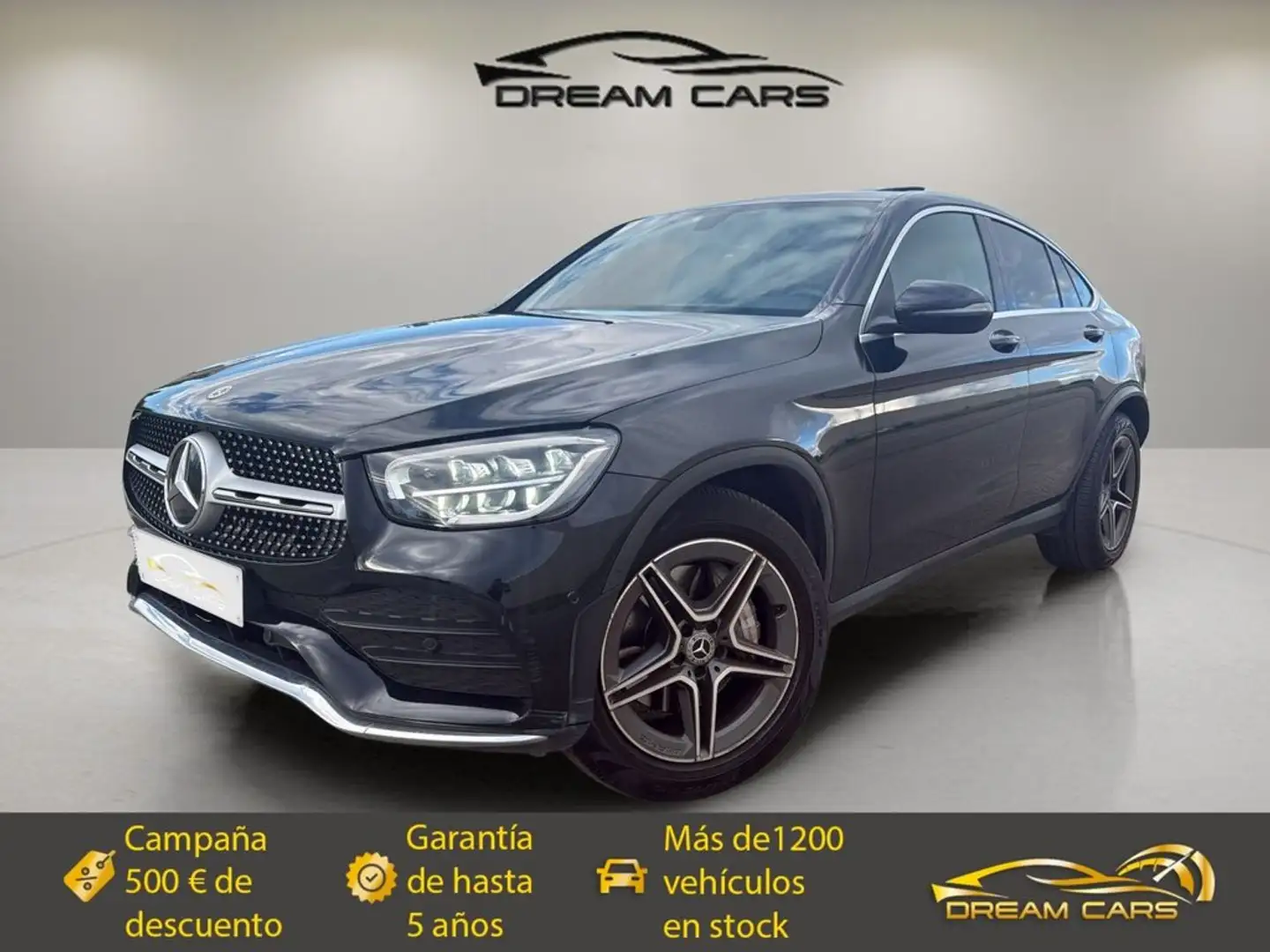 Mercedes-Benz GLC 220 Coupé 220d 4Matic 9G-Tronic Negro - 1