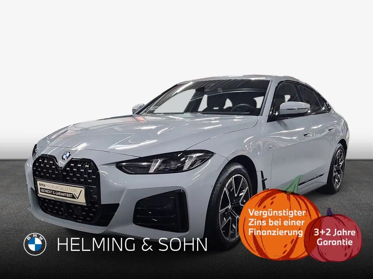 BMW 420 d Gran Coupé M-Sport HiFi DAB Head-Up AHK uvm. Grau - 1