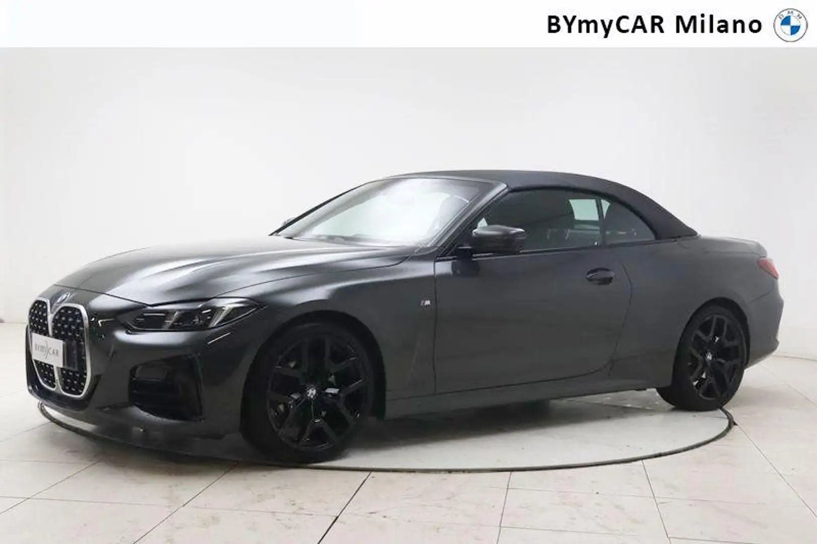 BMW 420 420i Cabrio MSport auto Grigio - 1