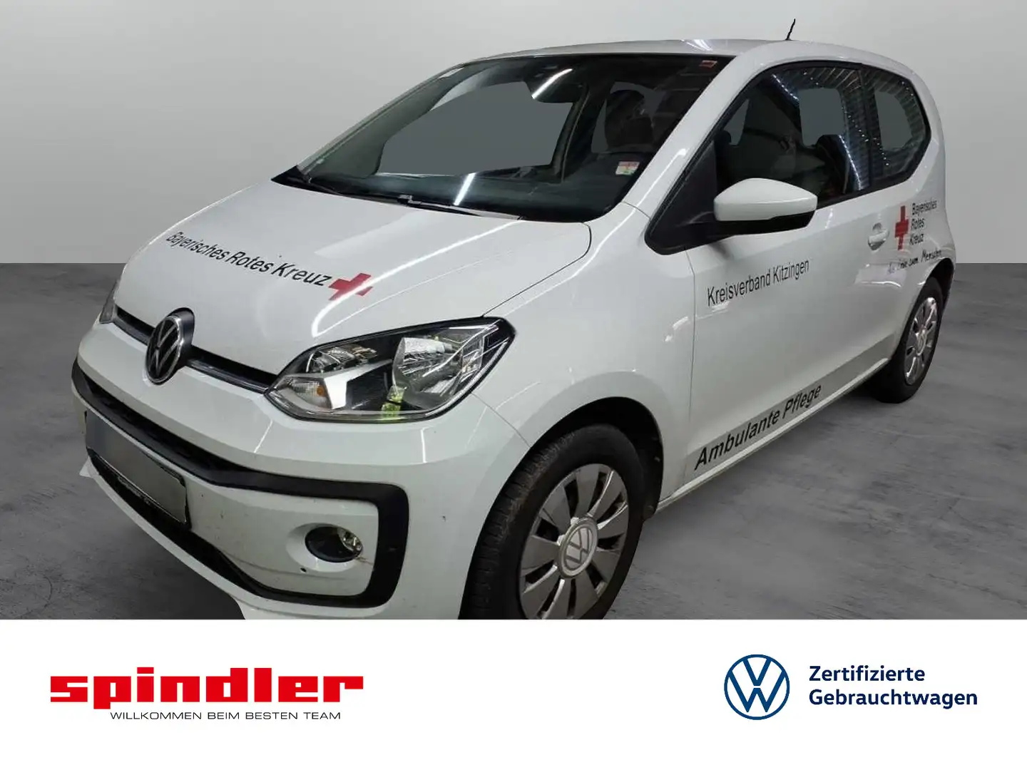 Volkswagen up! 1.0 - move up!/ Bluetooth, Sitzheizung, DAB+ Weiß - 1