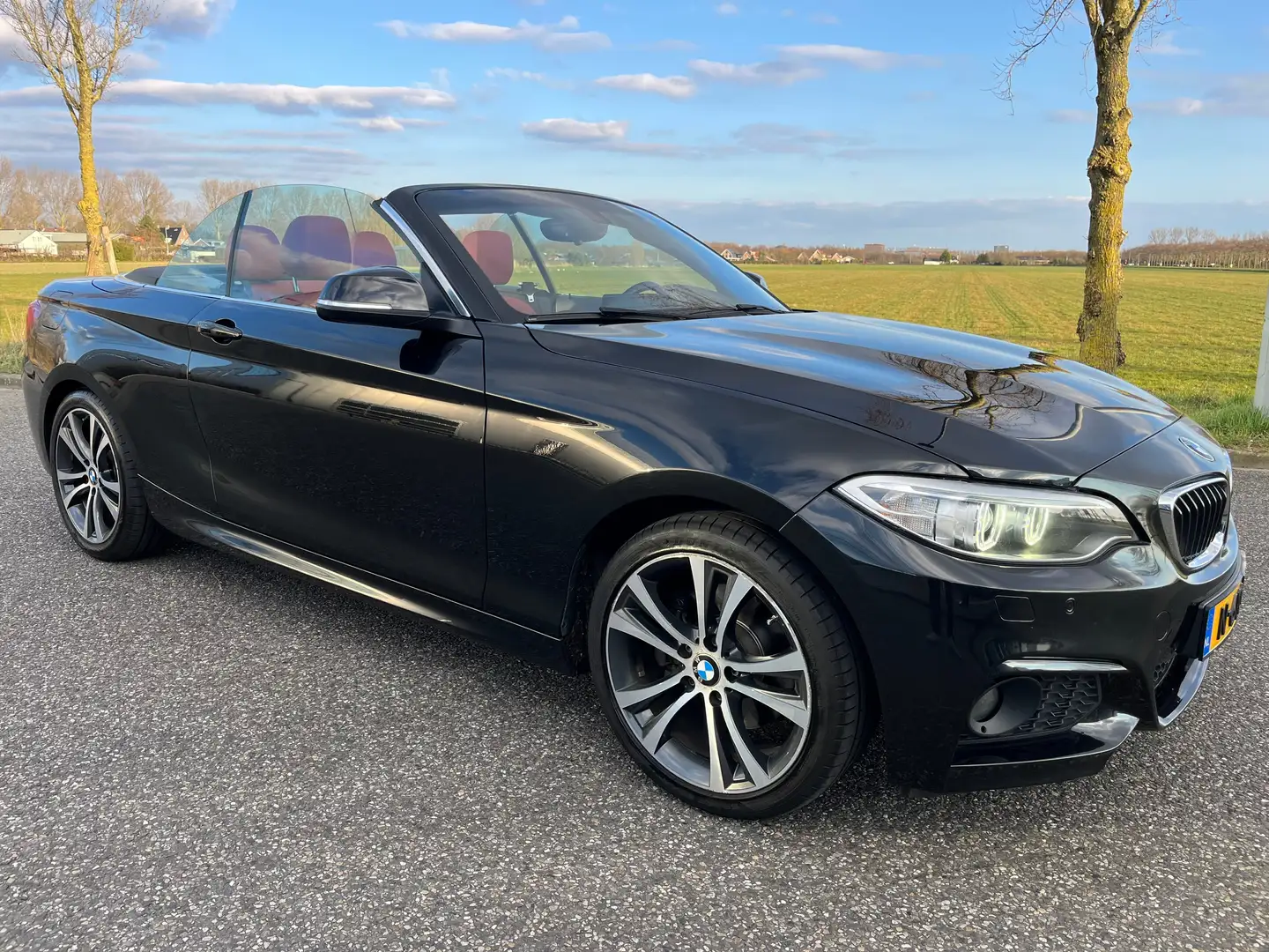 BMW 228 Cabrio | Top staat | Veel opties | Goed onderhoud Czarny - 1