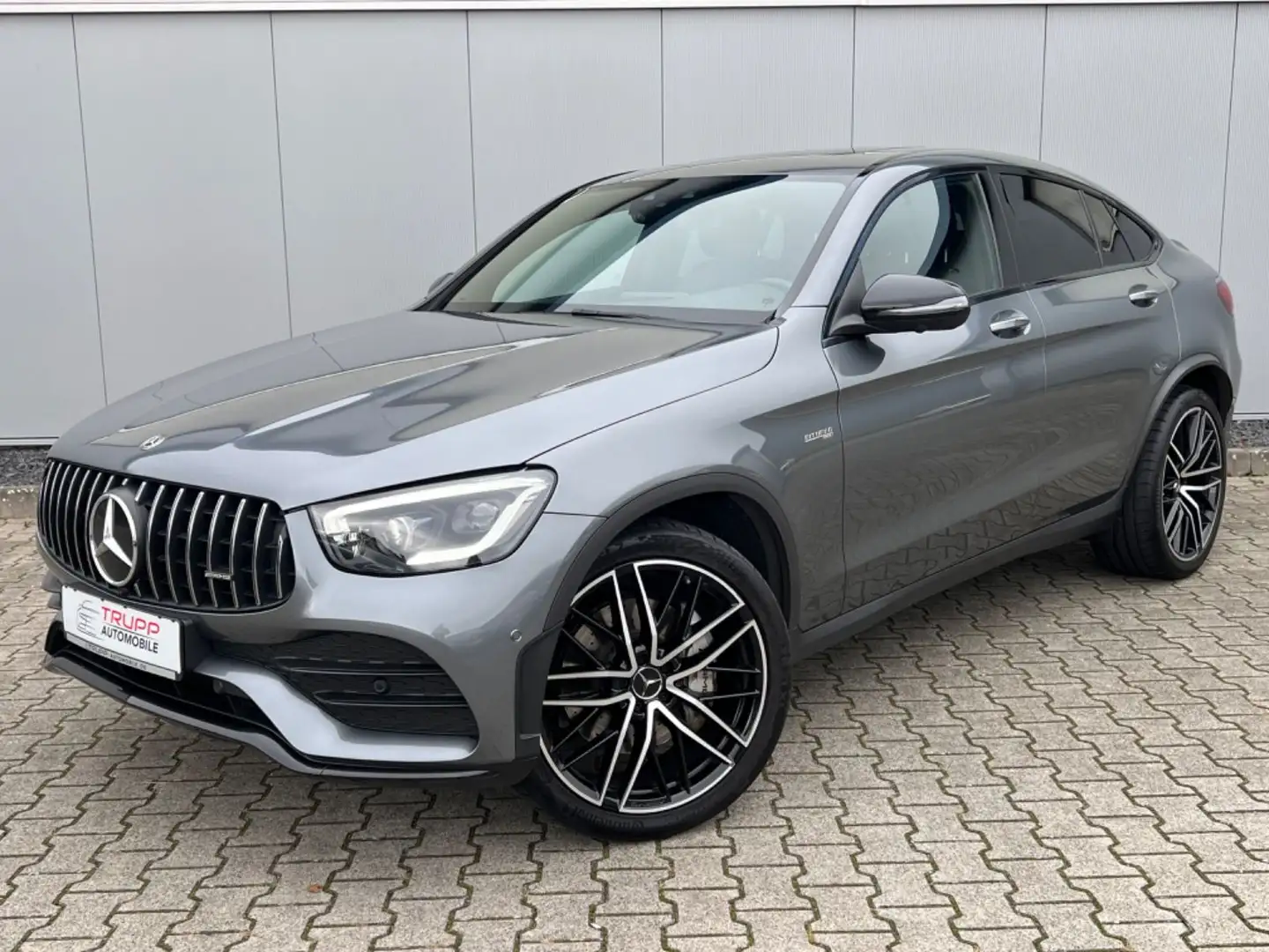 Mercedes-Benz GLC 43 AMG Coupe 4M/PANO/BURMESTER/PERF-AGA/360° Gris - 1