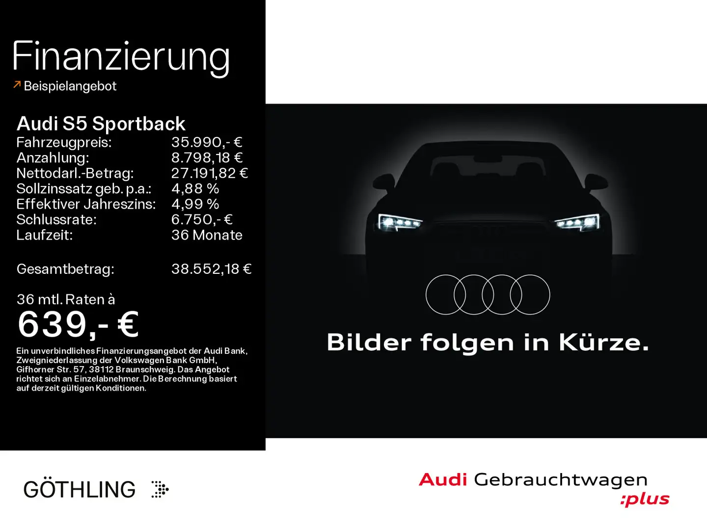 Audi S5 TFSI qu tip*HUD*Matrix*Virtual*Navi Blau - 1