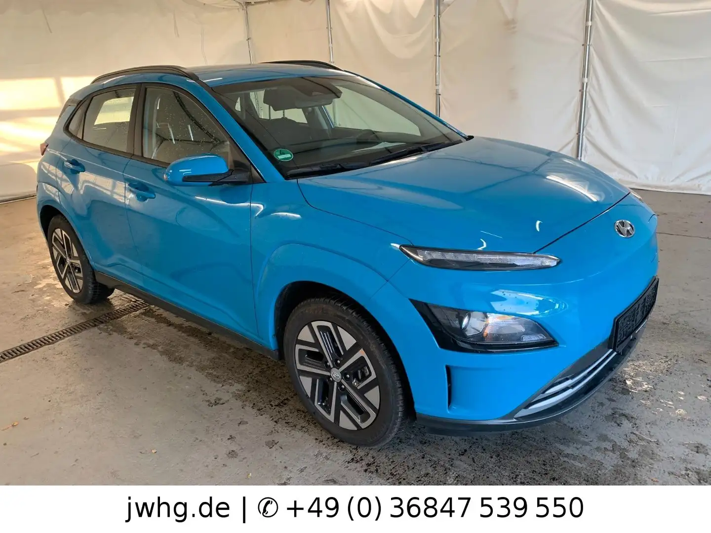 Hyundai KONA Elektro LED 17" DigCockp ACC+SpurP. Kam DAB Blau - 2
