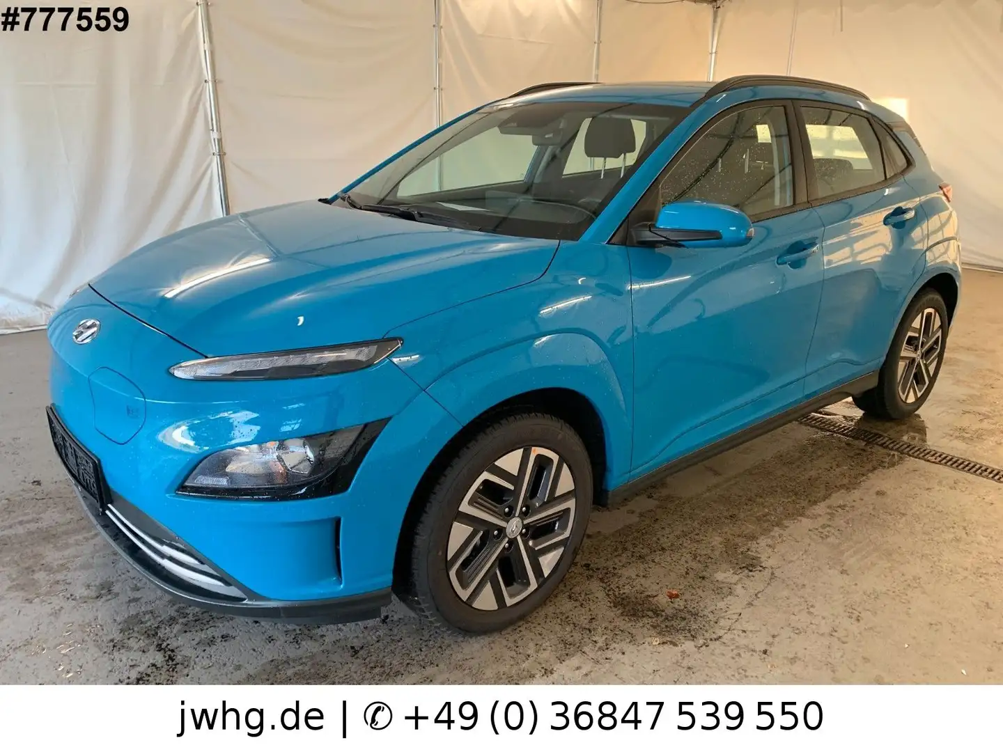 Hyundai KONA Elektro LED 17" DigCockp ACC+SpurP. Kam DAB Blau - 1