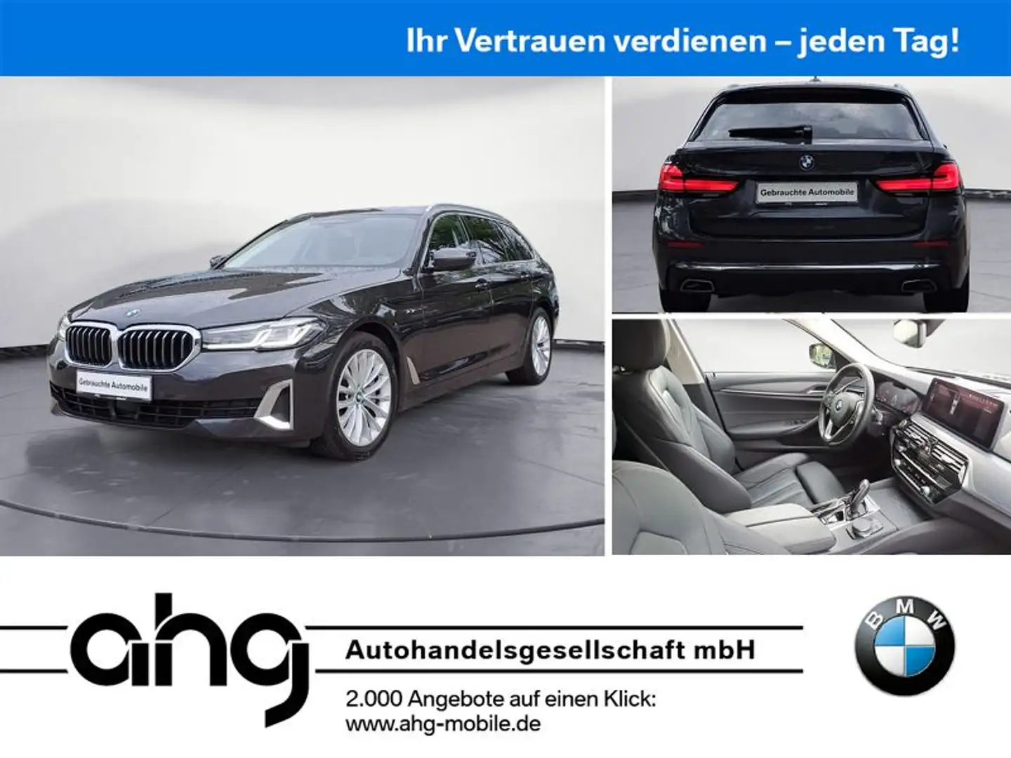 BMW 540 d xDrive Touring Luxury Line ACC | LED | GARA Grau - 1