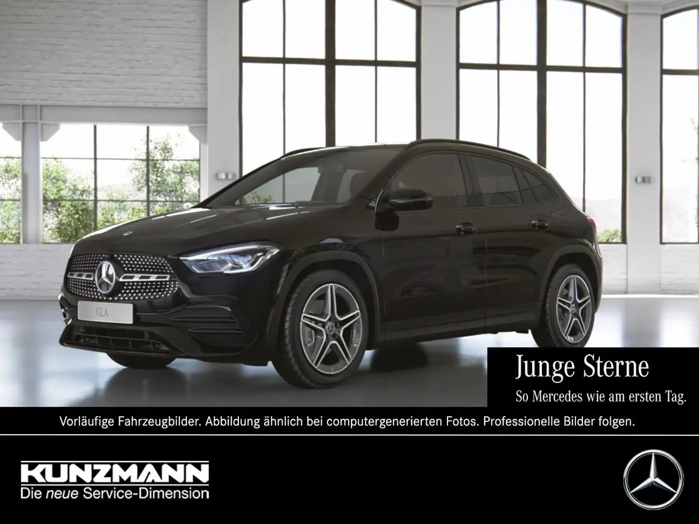 Mercedes-Benz GLA 250 e AMG Night MBUXNavi+ 360° SpiegelP Schwarz - 1
