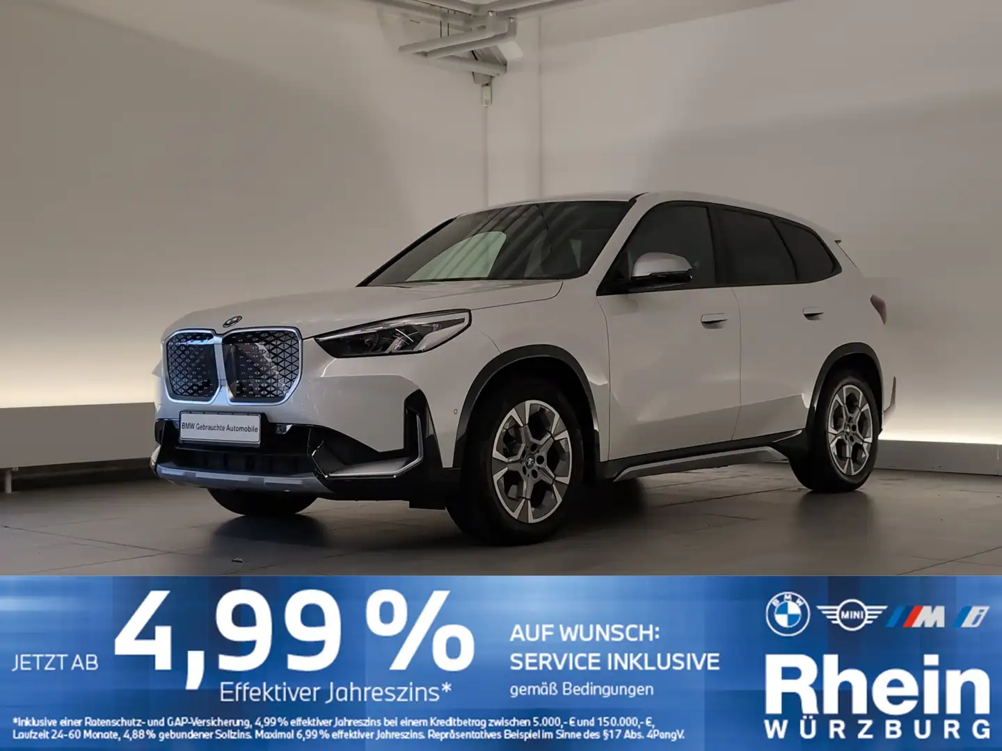 BMW iX1 xDrive30 xLine DAB/PDC/SHZ DAB/SHZ/PDC Weiß - 1