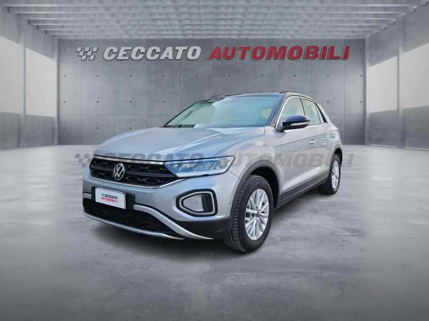 Volkswagen T-Roc T-Roc 2.0 tdi Life 150cv dsg Argento - 1