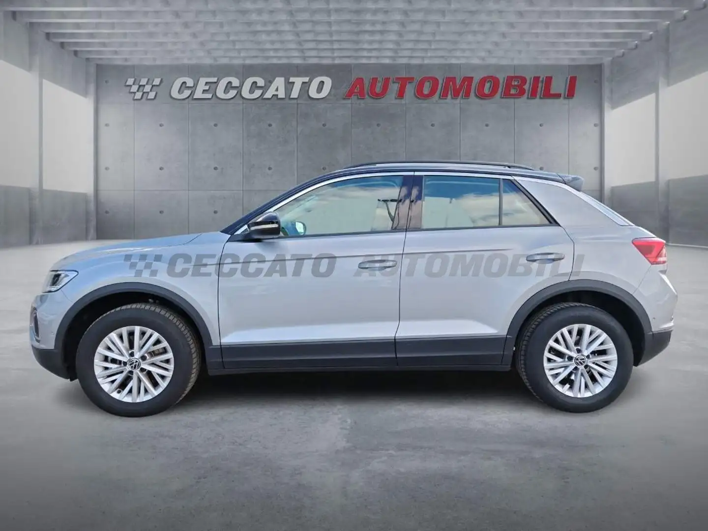 Volkswagen T-Roc T-Roc 2.0 tdi Life 150cv dsg Argento - 2