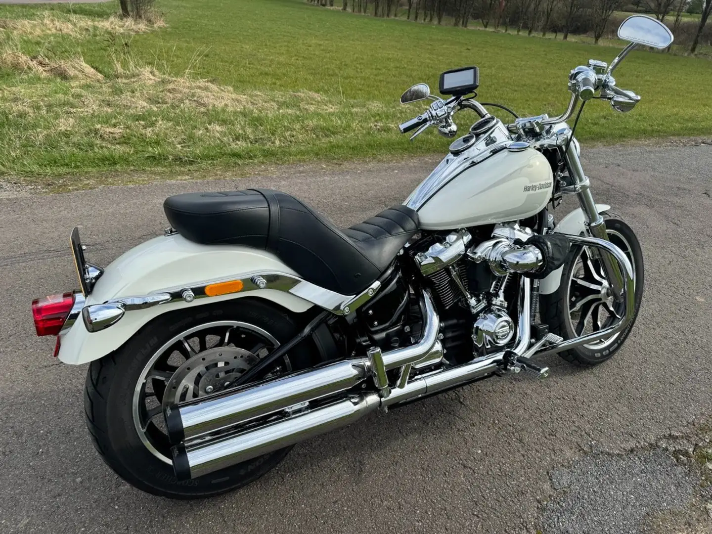 Harley-Davidson Low Rider FXLR - 1 proprio - Full Chrome - Full option Argent - 2