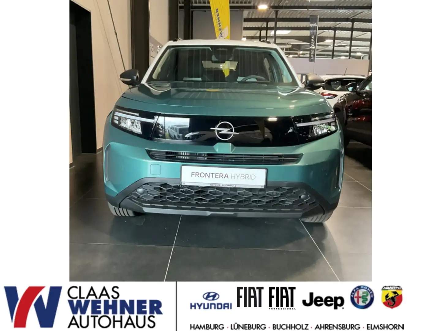 Opel Frontera Edition, Hybrid, 6-Gang-Doppelkupplungsgetriebe, T Verde - 1