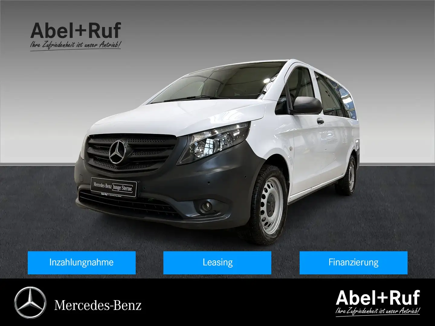 Mercedes-Benz Vito 114 CDI 4x4 Tourer PRO Lang Klima+TotW+SHz White - 1