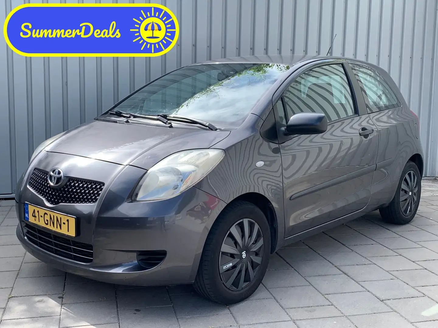 Toyota Yaris 1.3 VVTi Terra|Airco| Grijs - 1