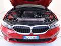 BMW 320 Serie 3 320d Touring mhev 48V Sport auto PELLE Rot - thumbnail 50