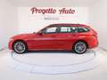 BMW 320 Serie 3 320d Touring mhev 48V Sport auto PELLE Rot - thumbnail 8
