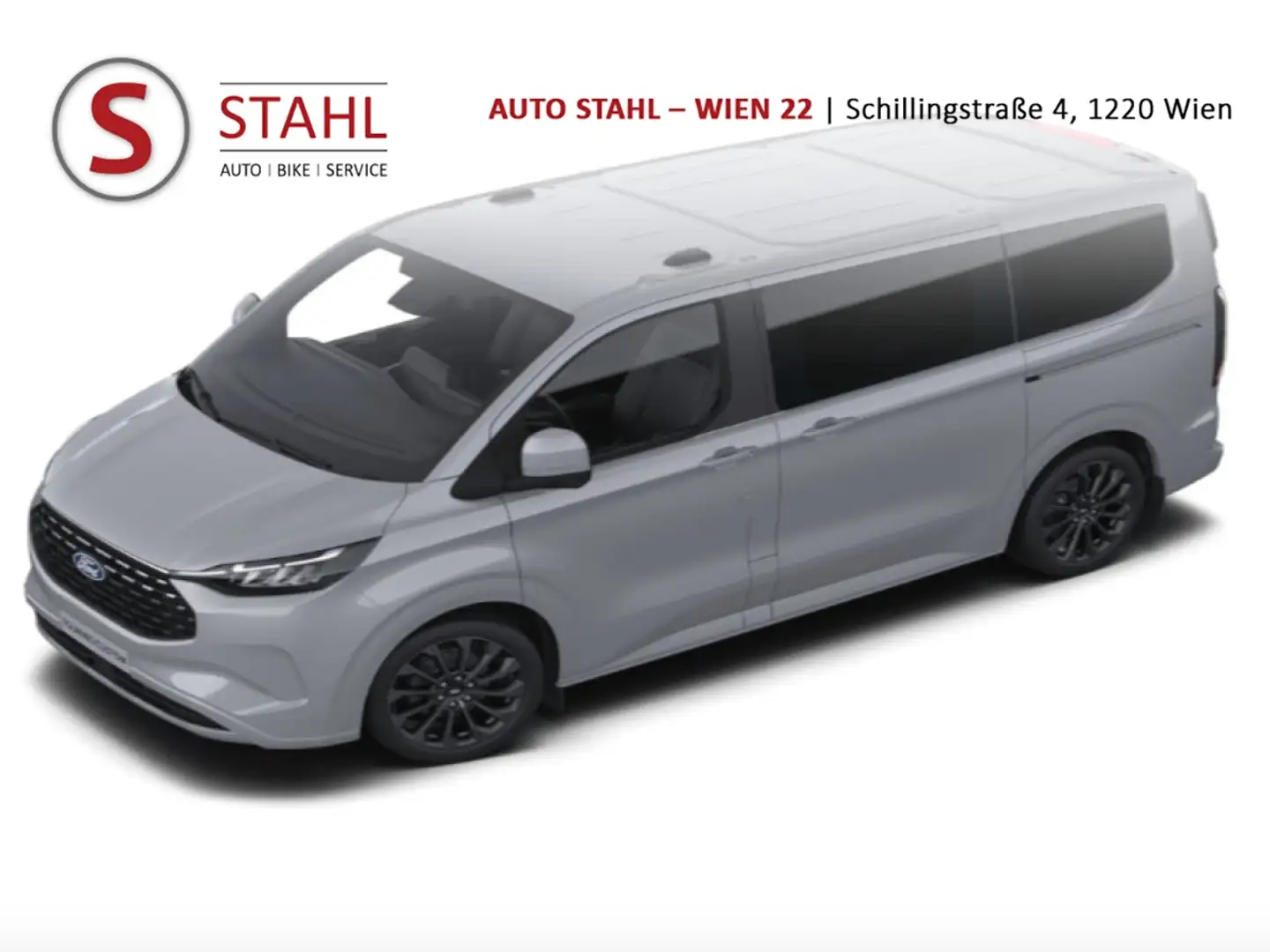 Ford Tourneo Custom Bus 2.5 PHEV 340 L1H1 FWD Titanium X Aut. Grau - 1