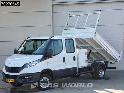 Iveco Daily 35C16 3.0L Dubbel Cabine Kipper met Kist 3,5t trek
