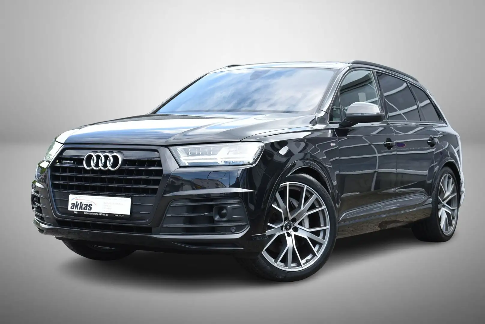 Audi Q7 50 TDI quattro S-Line Sport Plus 7-Sitze HUD Noir - 1