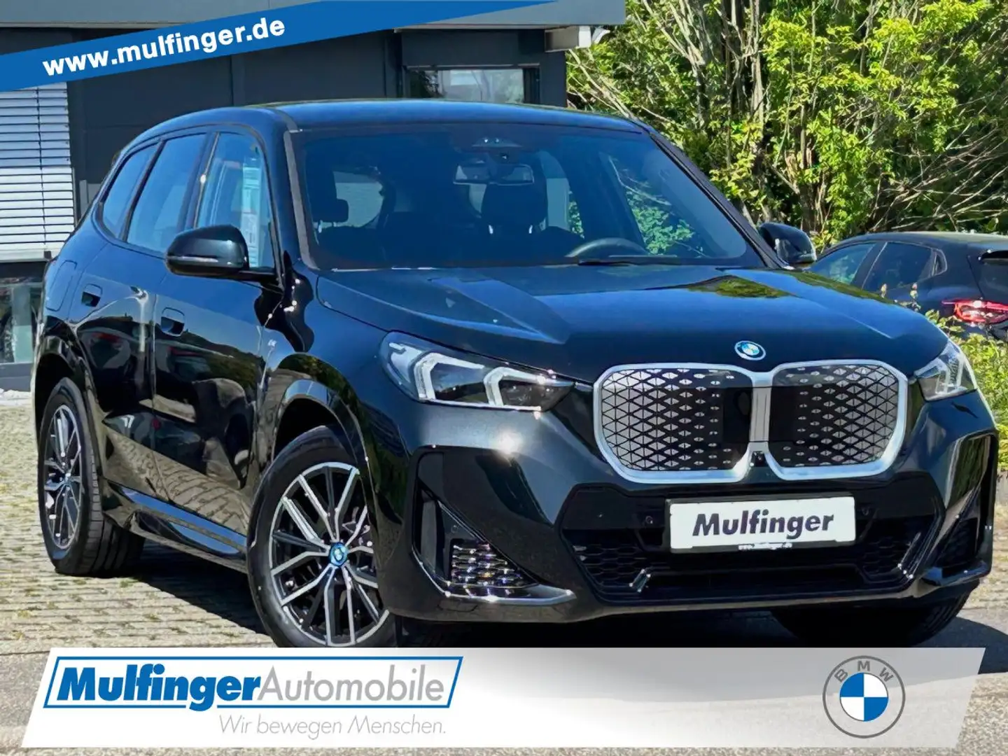 BMW iX1 x30 M Sport SuView HUD AHK LiveP.KEIN Mieter Fekete - 1