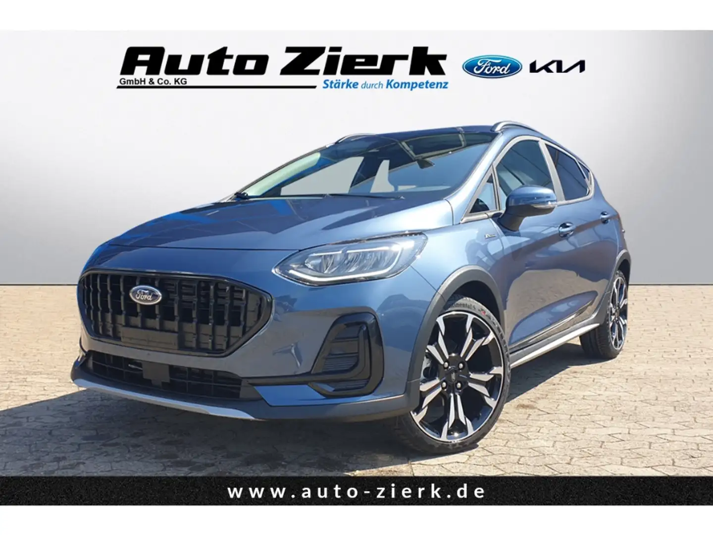 Ford Fiesta Active 1.0 EcoBoost MHEV NAVI ACC DAB Blau - 1