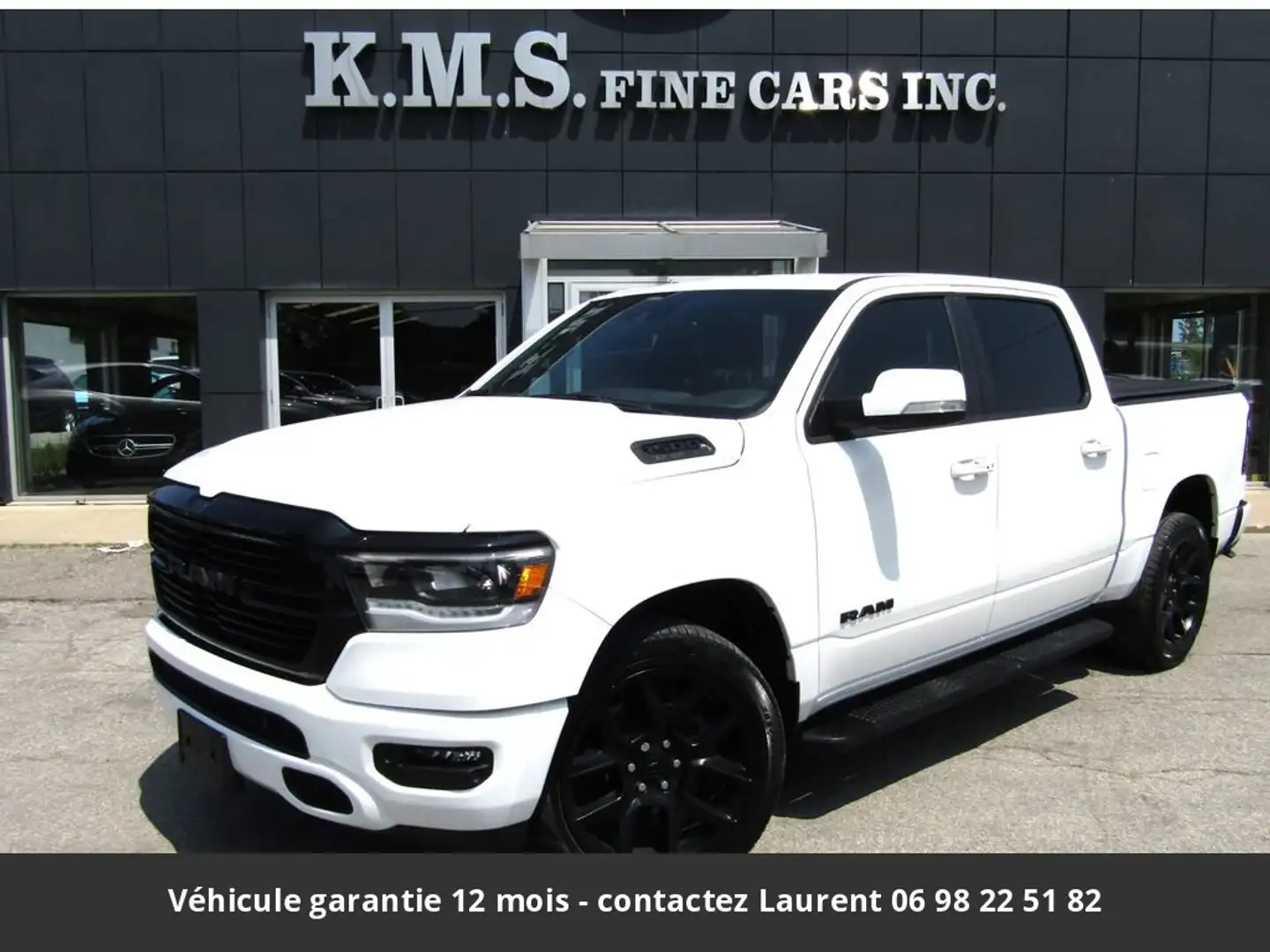 Dodge RAM Sport Night 12P 5.7L 4x4 Tout compris hors homolog Blanc - 1