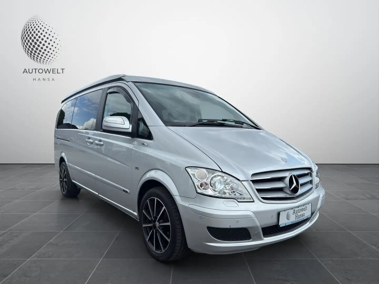 Mercedes-Benz Viano 3.0 CDI Westfalia/HOCHDACH/XEN/STDHZ. Argent - 2