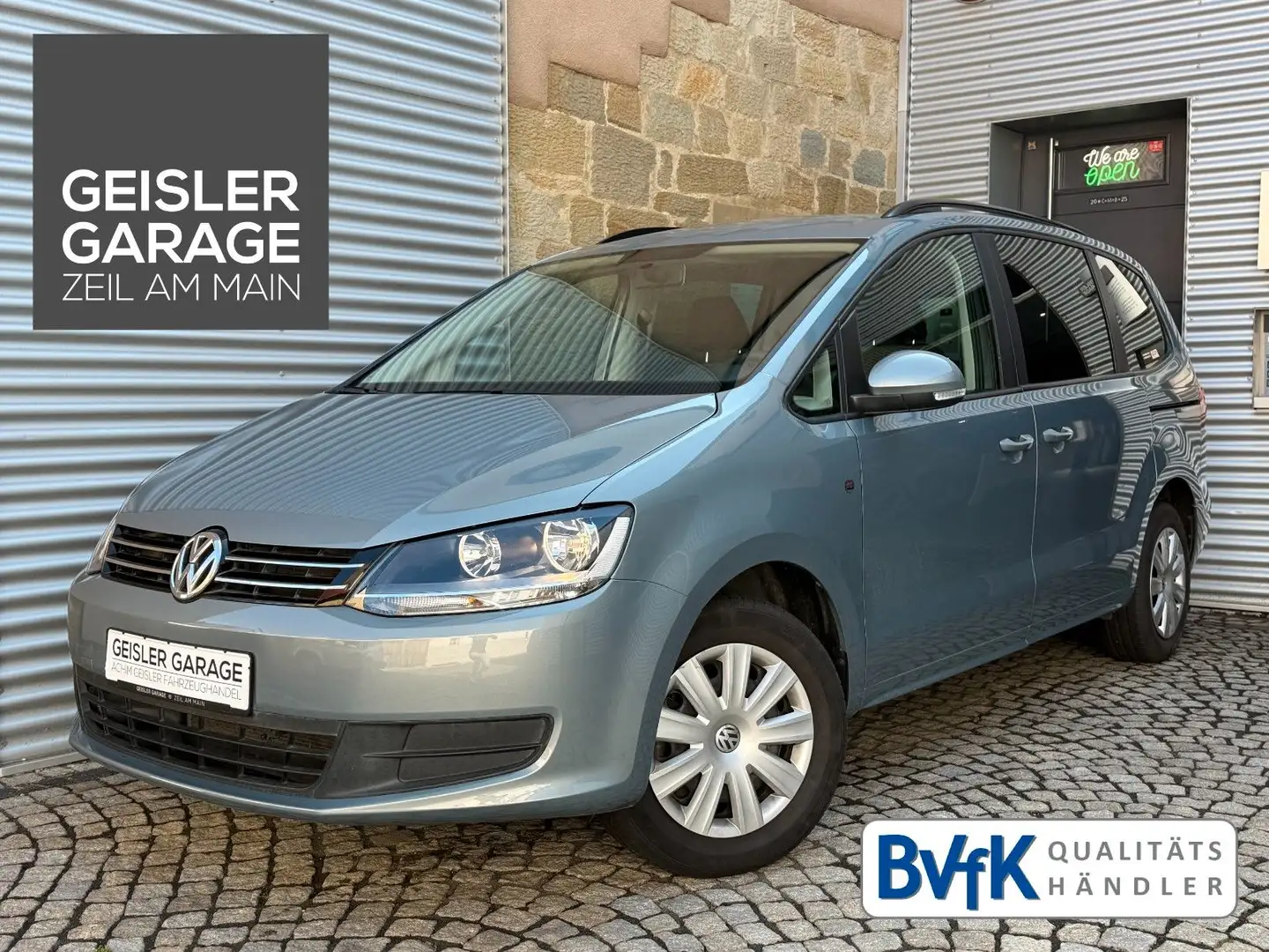 Volkswagen Sharan 1.4 Trendline - Service&HU neu - 1. Hand Gris - 1