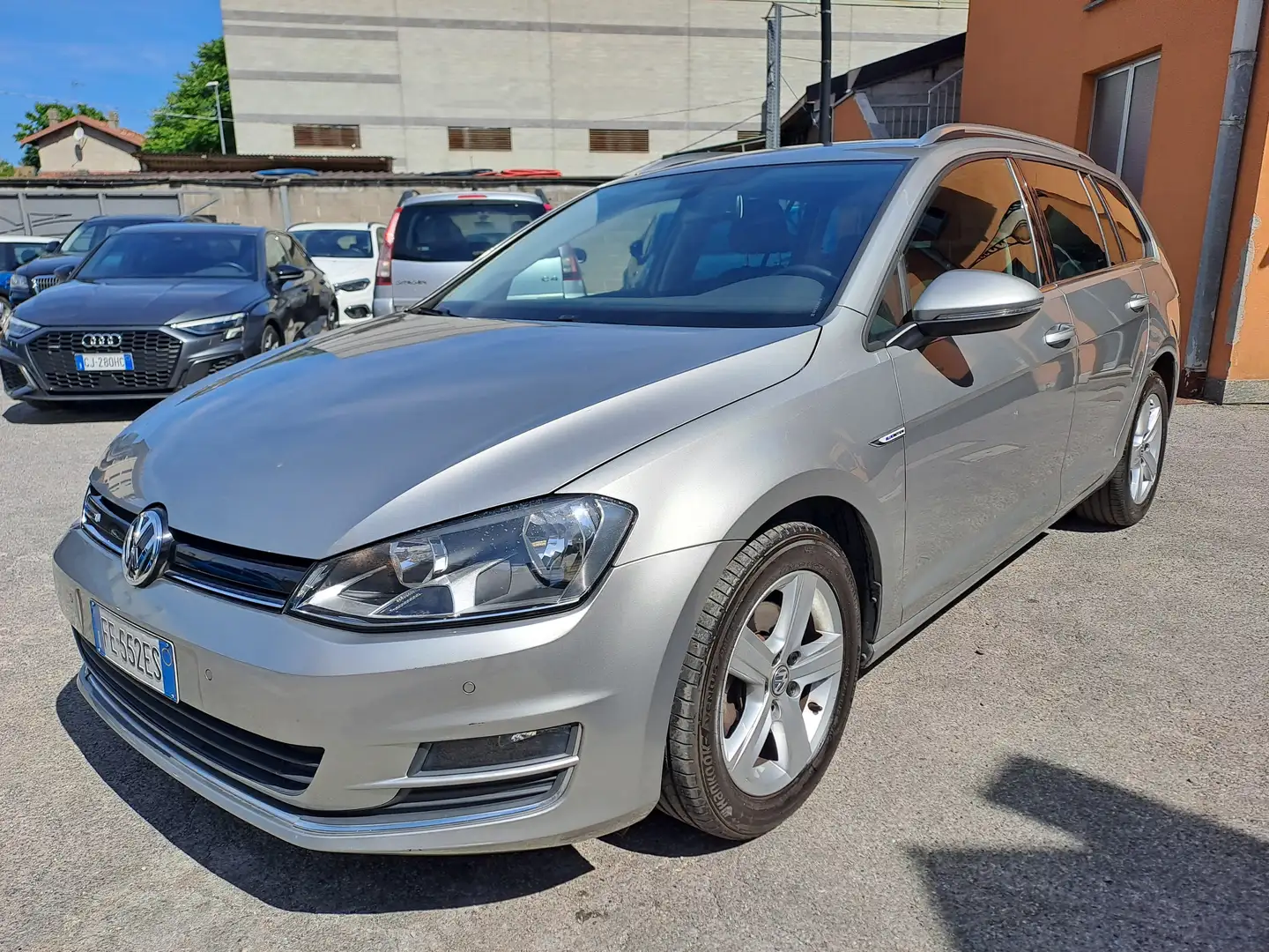 Volkswagen Golf Variant 1.4 TGI METANO *GANCIO TRAINO* Gris - 1
