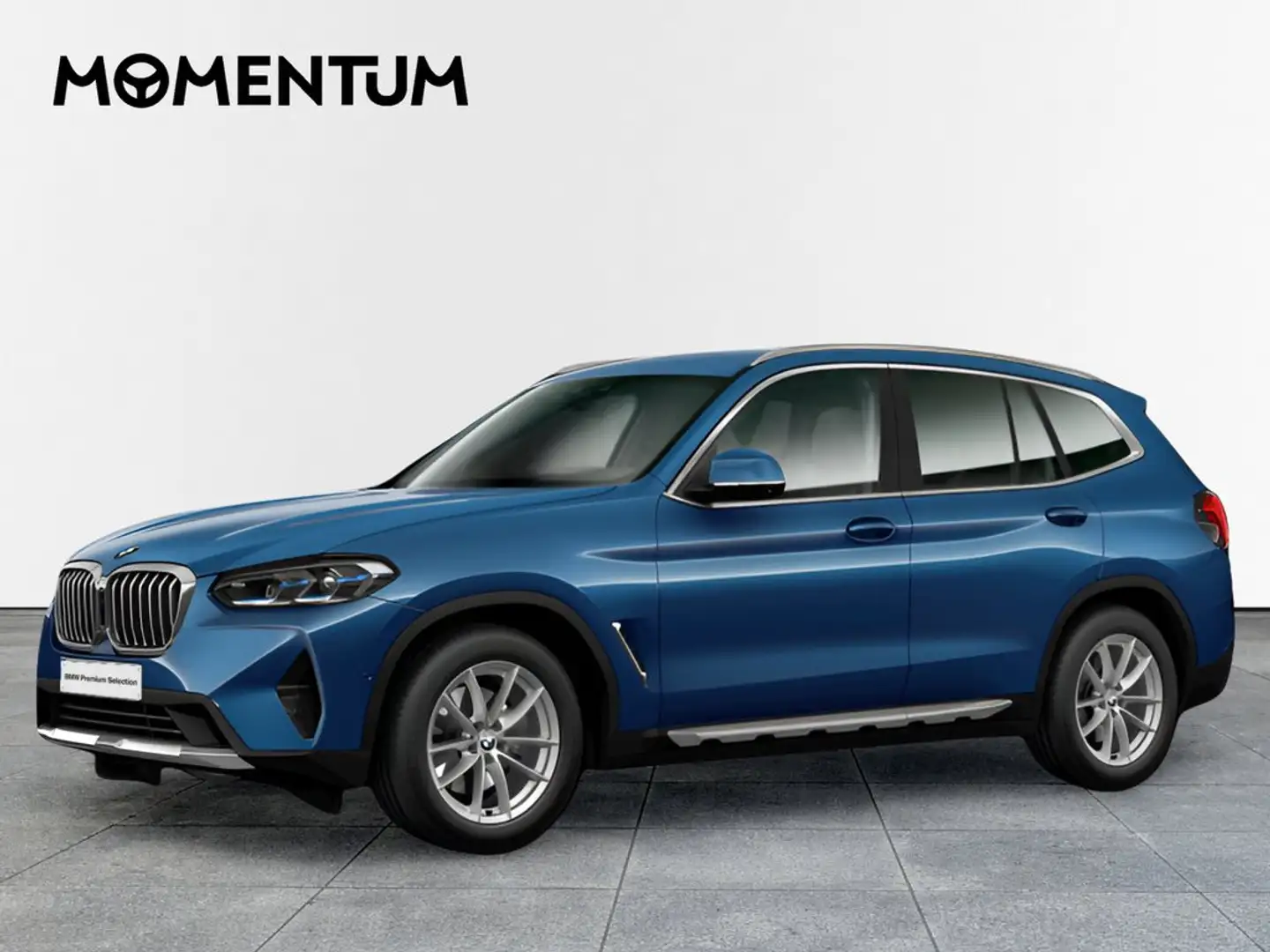 BMW X3 xDrive 20dA xLine Azul - 2