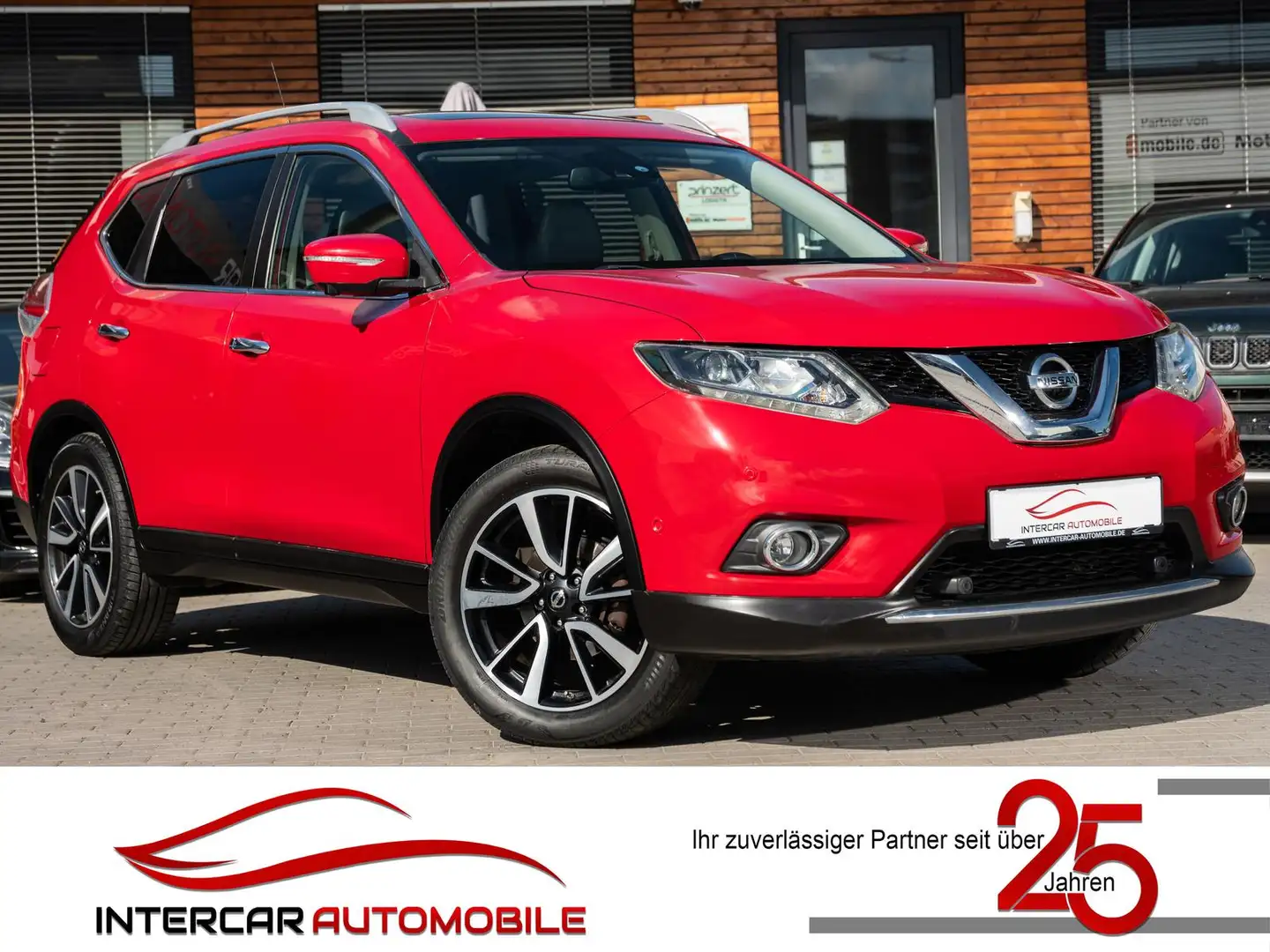 Nissan X-Trail 1.6 dCi Tekna 360° |Steuerkette NEU| Rojo - 1