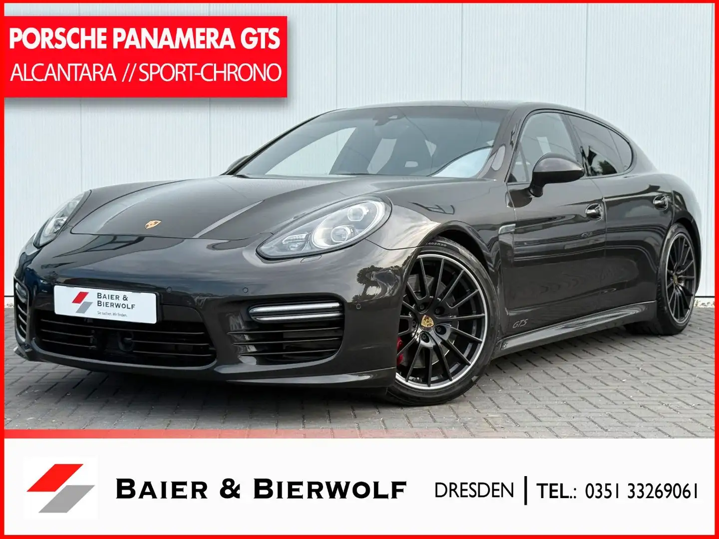 Porsche Panamera GTS SPORT CHRONO AHK PDLS+ PDCC Grau - 1